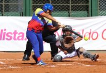 Softbol venezolano debutó con victoria por KO en Suramericanos Santa Fe 2026 softbol venezolano