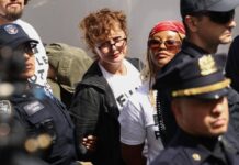 Susan Sarandon y candidata al Congreso entre detenidos en protestas contra Netanyahu Protestas contra Netanyahu