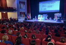 conferencia conexión de colores