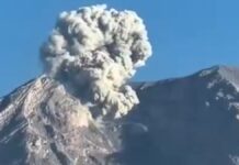 Indonesia: Volcán Semeru entra en erupción y dispersa ceniza volcánica en Java Oriental Indonesia: Volcán Semeru entra en erupción en y dispersa ceniza volcánica en Java Oriental
