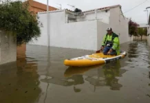 Fenómeno meteorológico DANA deja al menos cuatro fallecidos y graves inundaciones