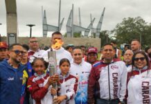 Fuego Patrio inició recorrido a los «IV Juegos Nacionales Comunales 2026” en Carabobo
