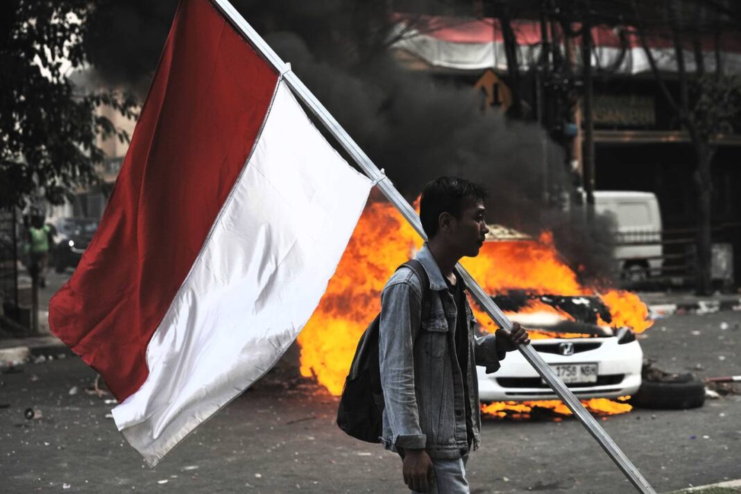 Protestas masivas en Indonesia Protestas masivas en Indonesia
