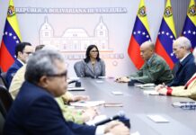 Presidenta Delcy Rodríguez encabeza encuentro con centrales de trabajadores y Fedecámaras Delcy Rodríguez centrales de trabajadores