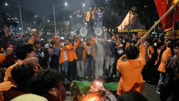 Protestas masivas en Indonesia