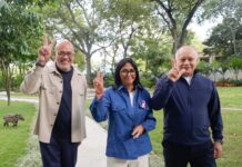 Impulsan «Renacer Productivo», agenda navideña y protección social para todos los venezolanos Delcy Rodríguez - Jorge Rodríguez - Diosdado Cabello - Renacer Productivo