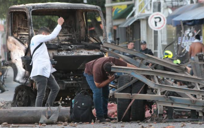 Detonan maleta bomba en Cúcuta Detonan maleta bomba en Cúcuta