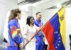 Presidenta Delcy Rodríguez entrega reconocimiento a delegación venezolana que arrasó en XIII Suramericanos Santa Fe 2026