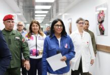Lo dijo Delcy Rodríguez: «No hay persecución política en Venezuela»