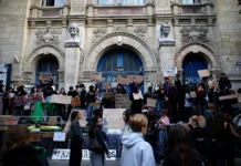 Persisten las protestas en Francia por reclamos educativos Movilizaciones