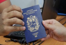 Precios del pasaporte Saime