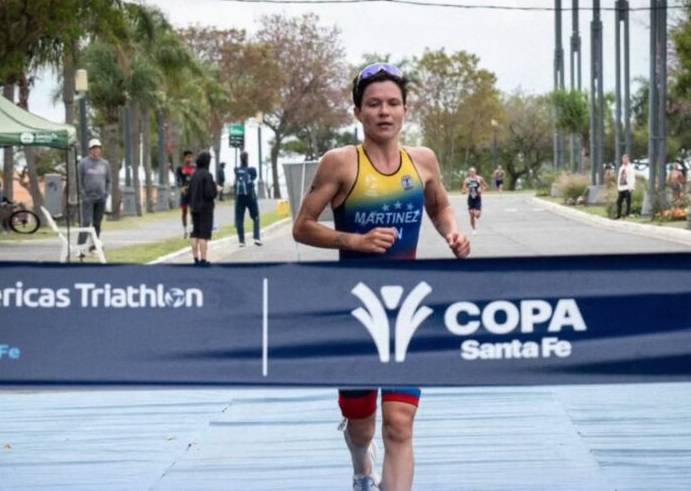 Triatleta venezolana Rosa Martínez Triatleta venezolana Rosa Martínez