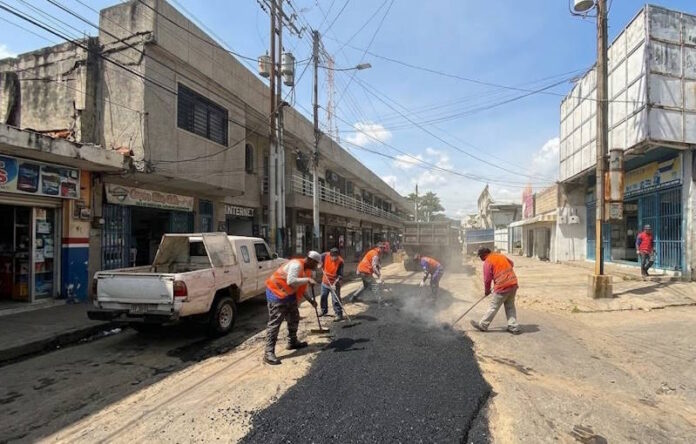 Plan de Asfaltado en Guacara: 156 Toneladas de Asfalto en octubre Plan Integral de Asfaltado