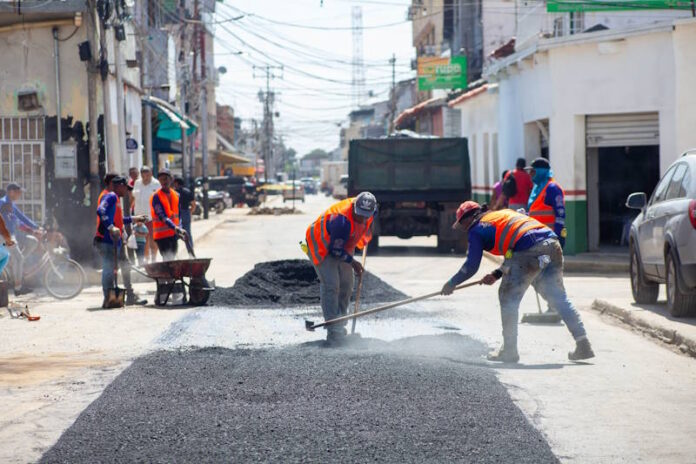 Alcaldía de Guacara aplicó 500 toneladas de asfalto en septiembre Alcaldía de Guacara asfalto