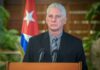 Miguel Díaz-Canel - poner fin al bloqueo