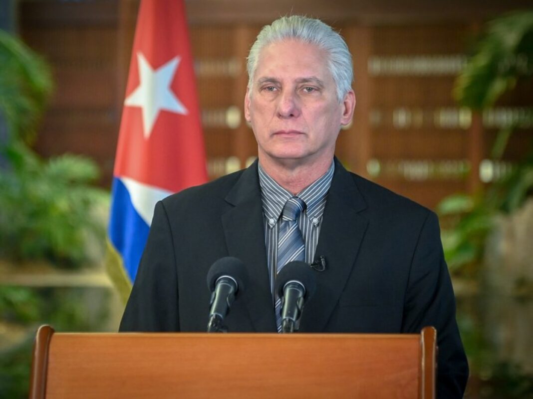 Miguel Díaz-Canel - poner fin al bloqueo Miguel Díaz-Canel - poner fin al bloqueo