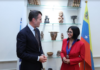 Presidenta Delcy Rodríguez recibe en Roma condecoración de la IILA Presidenta Delcy Rodríguez recibe condecoración de la IILA