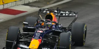 Verstappen dominó la pista en Singapur con Pole y victoria en el sprint Verstappen domino la pista en Singapur con Pole y victoria en el sprint tras dramático accidente Russell