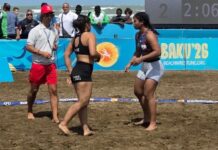 Lucha de playa venezolana