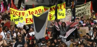 En Francia estudiantes continúan las protestas en contra de las insuficientes concesiones del Gobierno