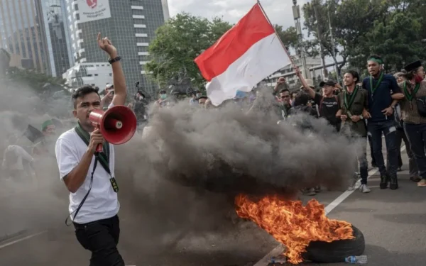 Protestas masivas en Indonesia