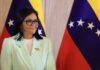 Presidenta Delcy Rodríguez firma acuerdo con SpaceX VZ