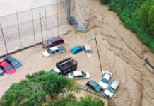 Atienden afectaciones por fuertes lluvias en Carrizal estado Miranda