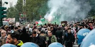 Protestas masivas en Francia suman más de mil 780 detenidos