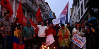 sindicatos ecuador protestas