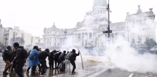 represión en Argentina