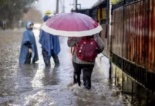 En Chile declaran una alerta amarilla debido a las fuertes precipitaciones