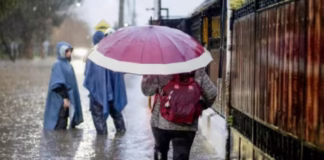 En Chile declaran una alerta amarilla debido a las fuertes precipitaciones