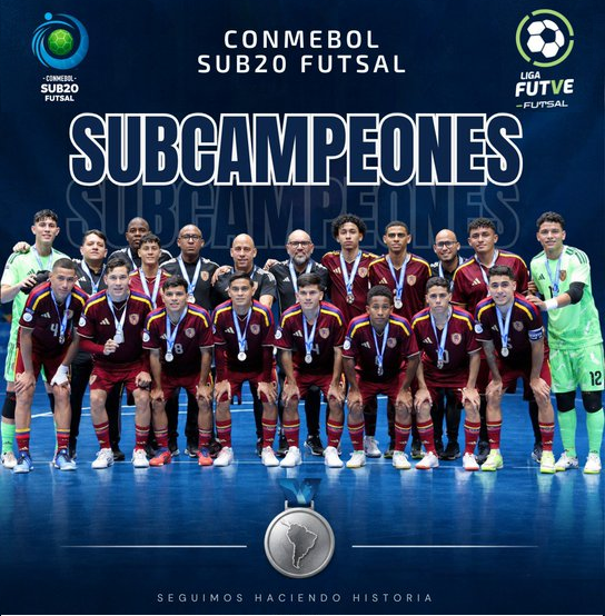 subcampenoes Venezuela Futsal subcampeona