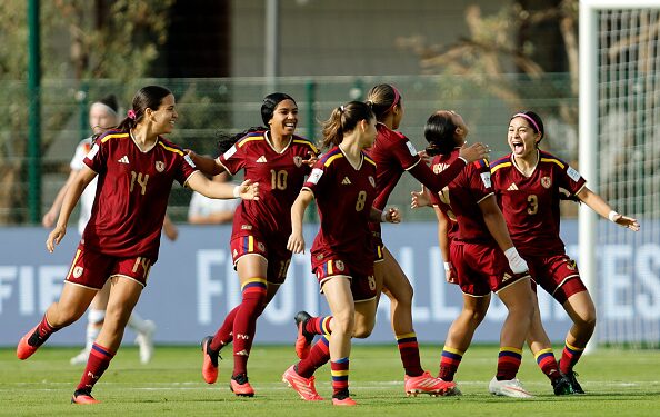 Las chamas del futbol hacen historia al eliminar a Alemania y avanzar a cuartos de final Vinotinto Sub 17 elimina a Alemania