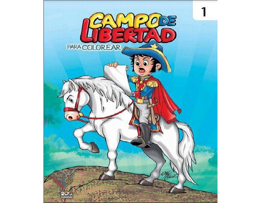 CAMPO DE LIBERTAD para colorear (I)
